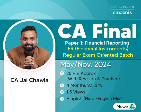CA Final – Paper 1 | FR (Financial Instruments) | REGULAR EXAM ORIENTED ...