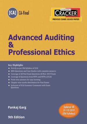 Buy Cracker Advanced Auditing & Professional Ethics CAFinal by Pankaj ...